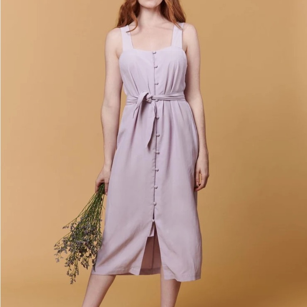 Whimsy + Row Lavender Samantha Dress & Laura Top Set